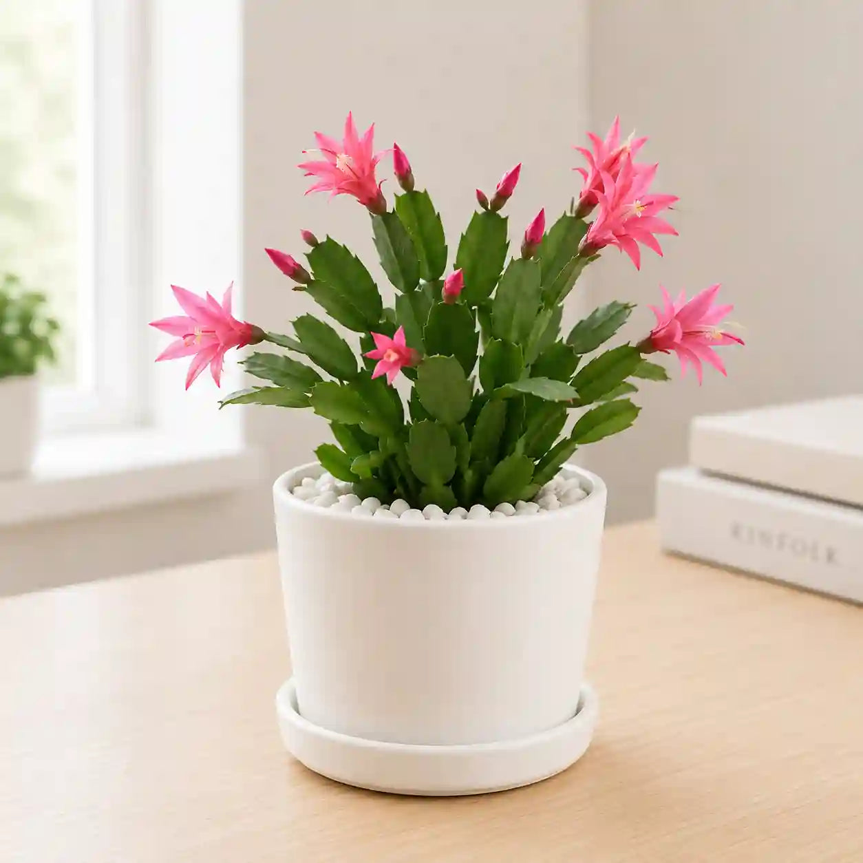 Christmas cactus pink