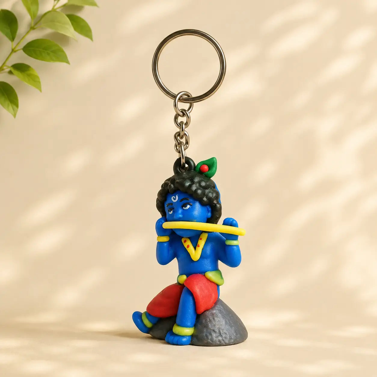 Krishna Keychain
