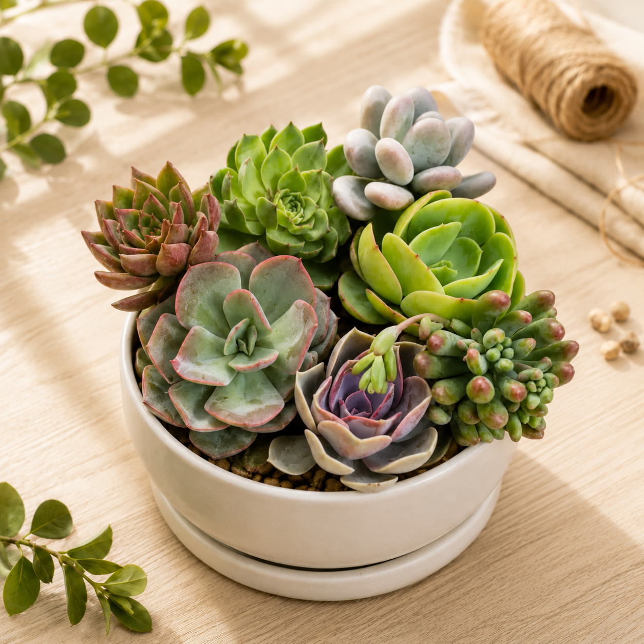 Premium Succulent Combo 2- ( Bare-rooted ) Set of 7