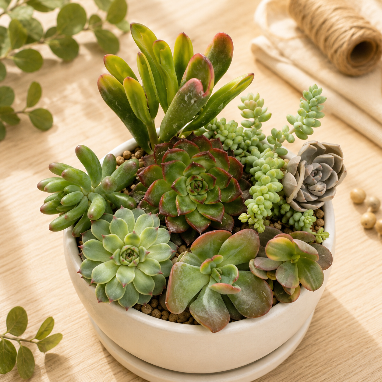 Succulent Combo 6 ( Bare-rooted )- Set of 8 Live