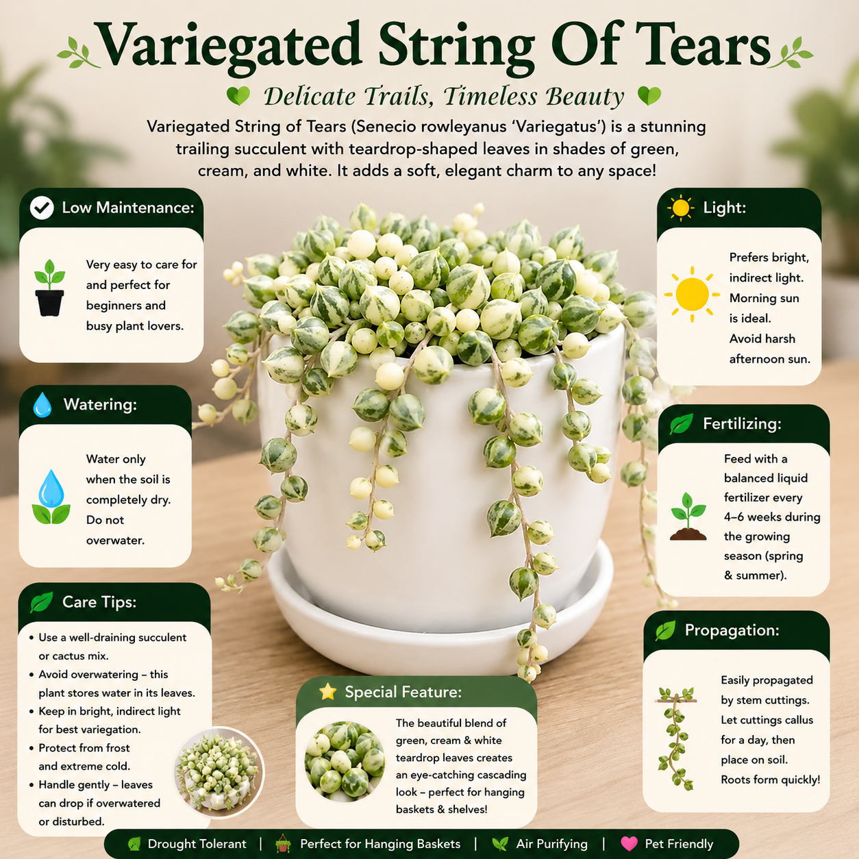 Variegated String Of Tears