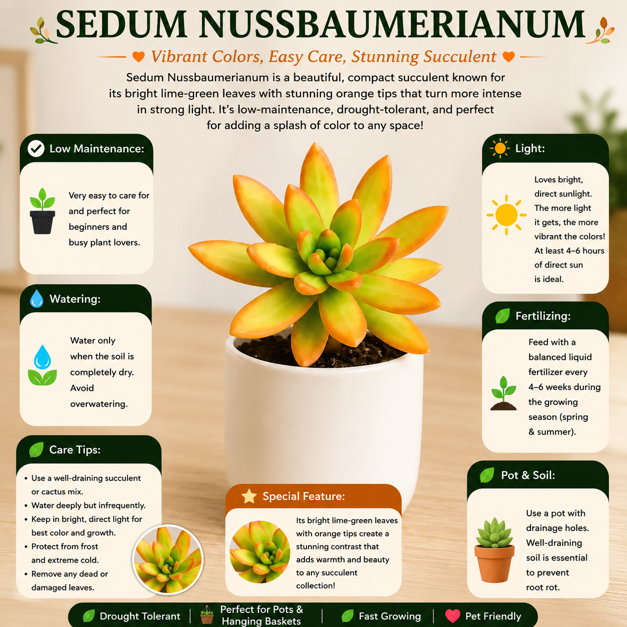 Sedum Nussbaumerianum