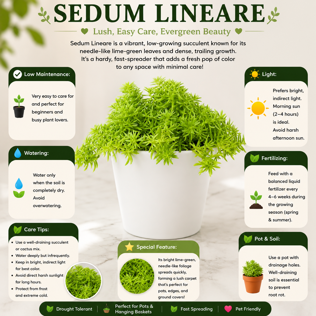 Sedum Lineare