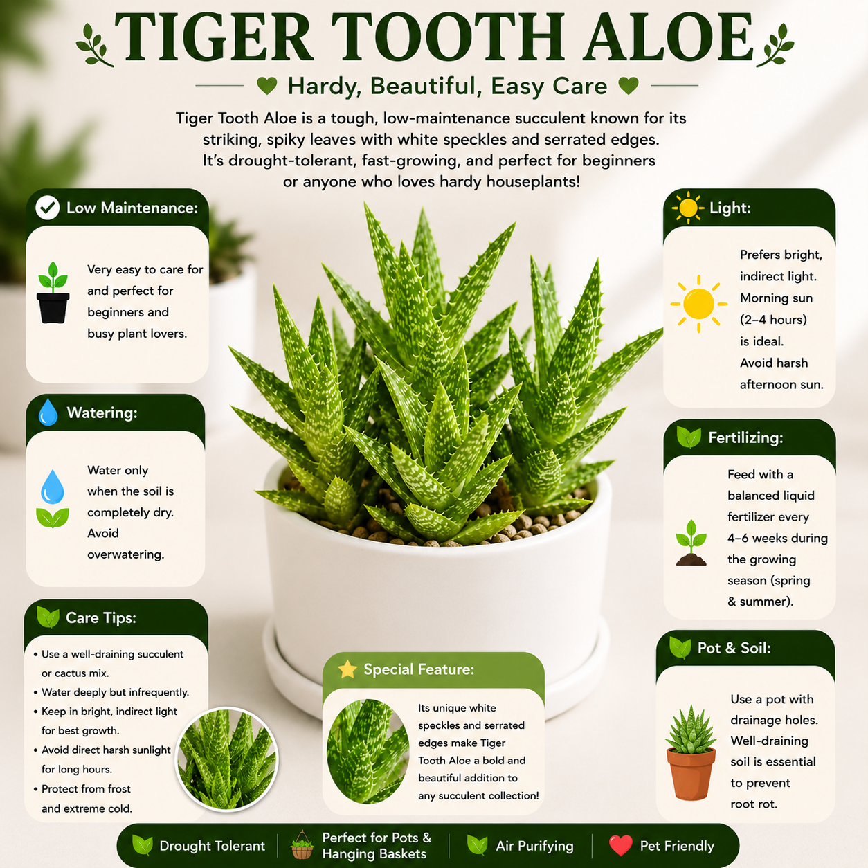 Tiger tooth aloe