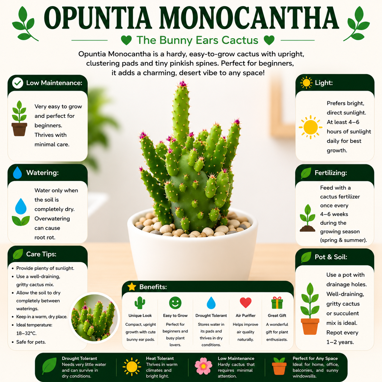 Opuntia Monocantha