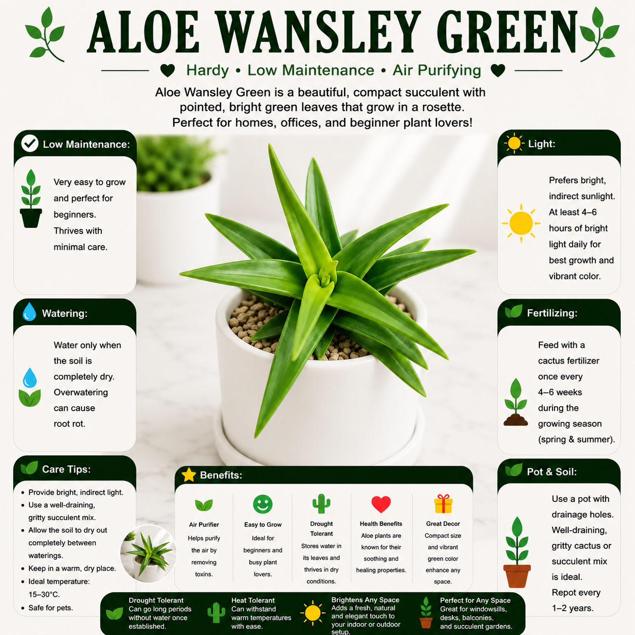 Aloe Wansley Green