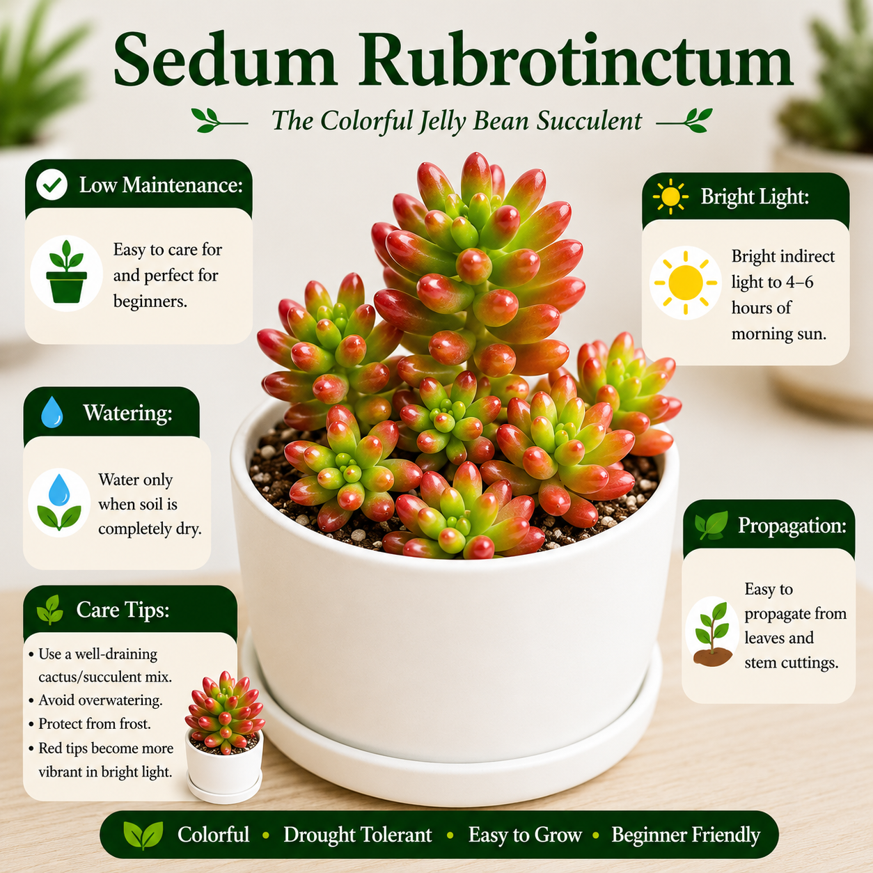 Sedum Rubrotinctum