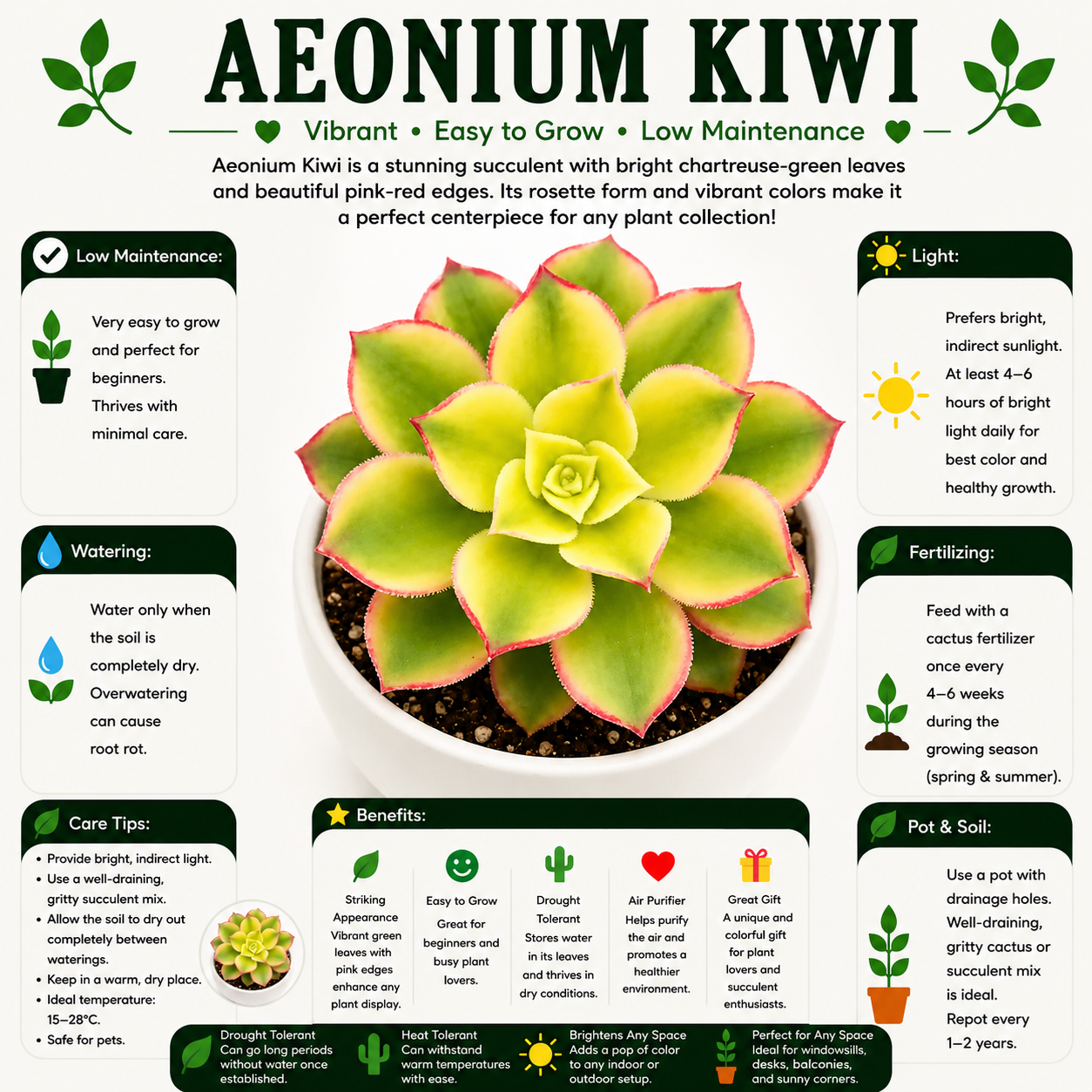 Aeonium Kiwi