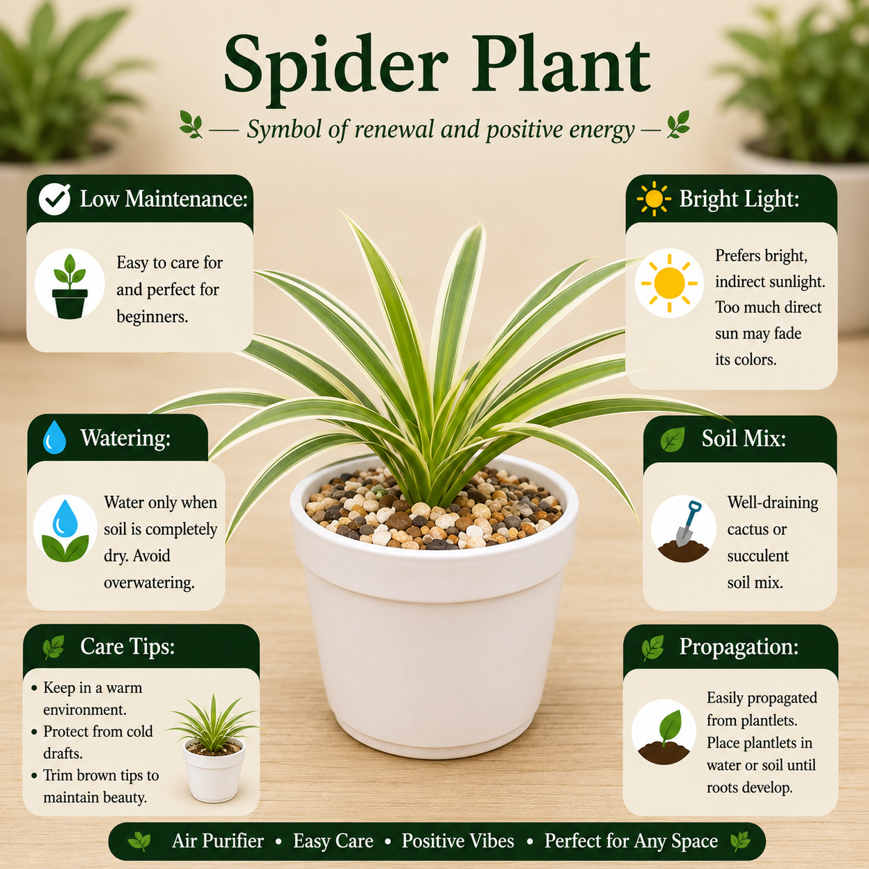 Office Desk Plants Combo – Set of 6 Live Indoor Succulent Plants for Home & Office Decor