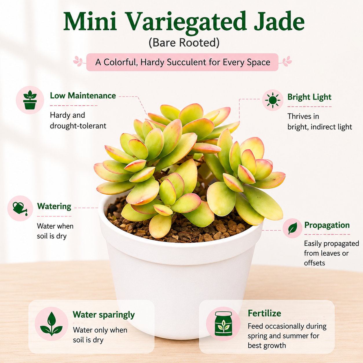 Premium Succulent Combo 1 – (Set of 6)