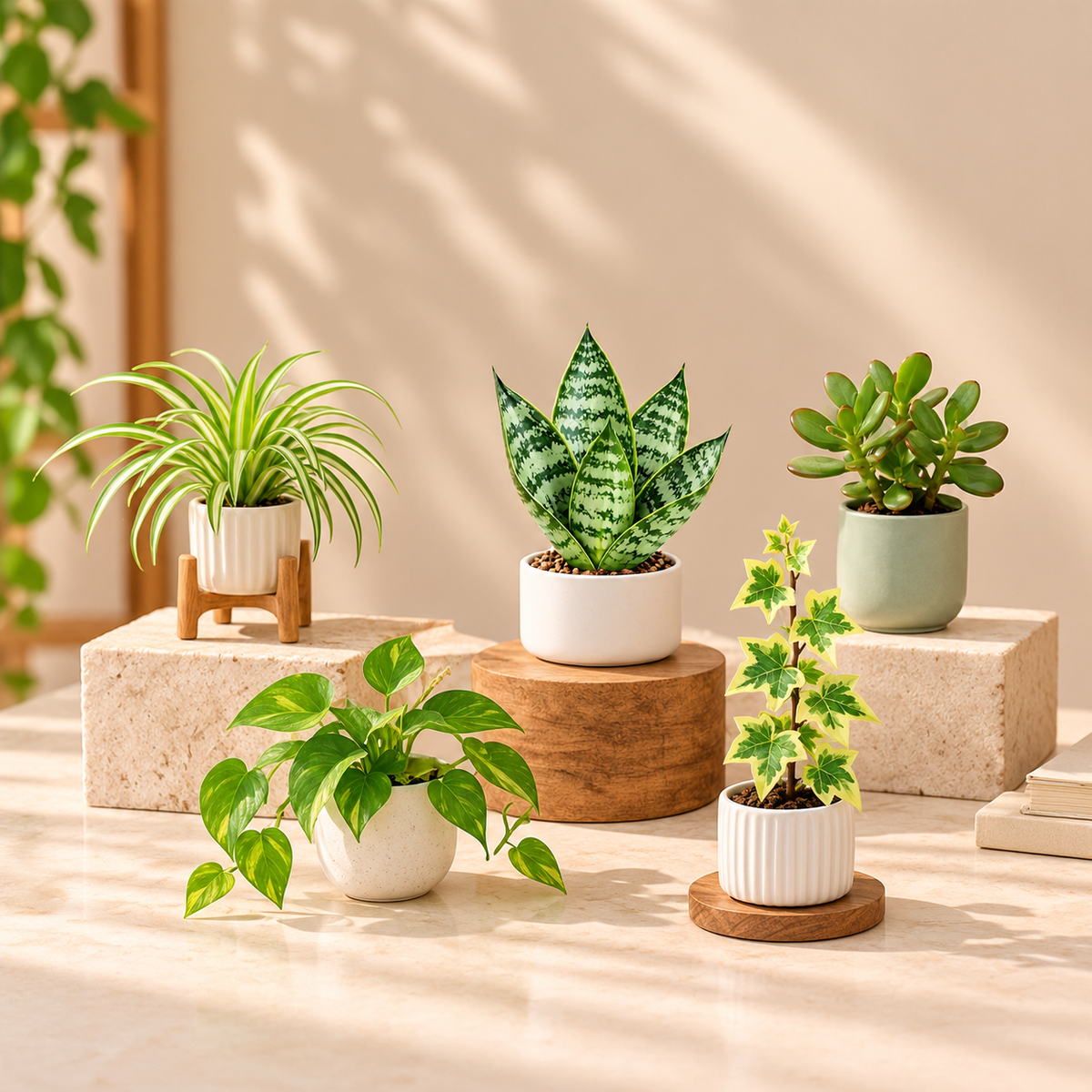 Air-Purifying Plant Combo – Set of 5