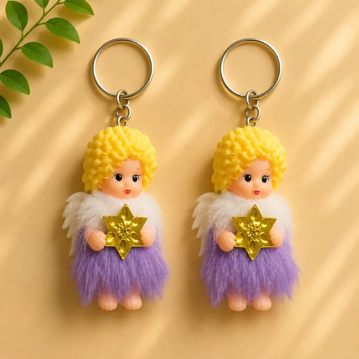 Cute Girl Keychain