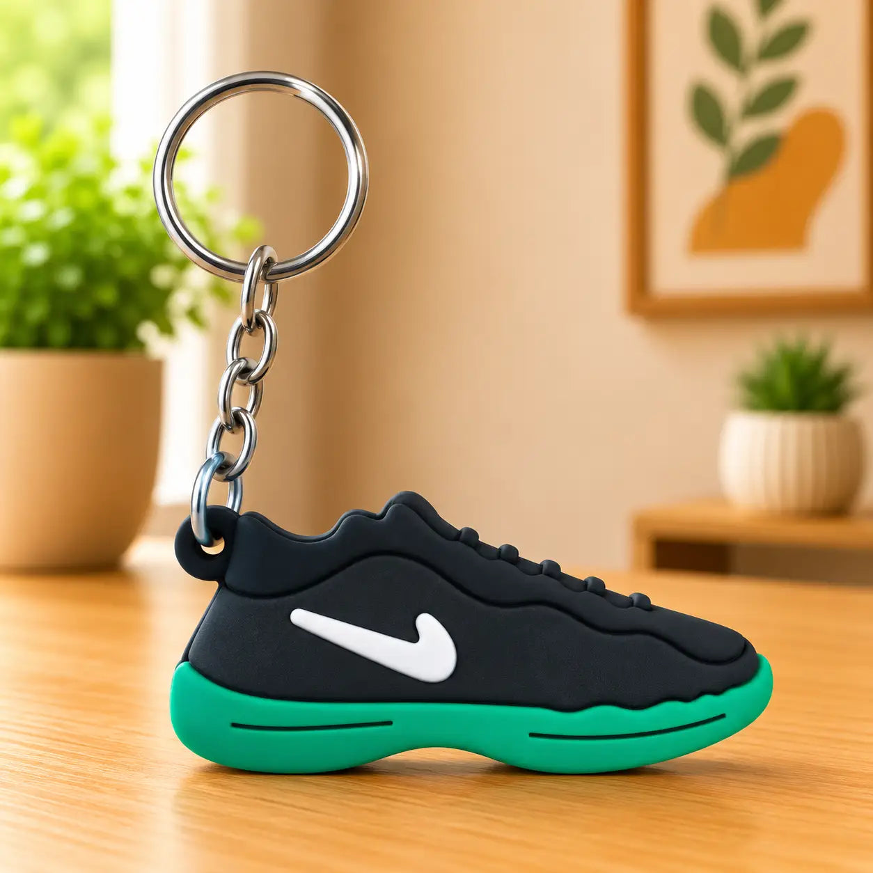 Green Small Shoes Keychain