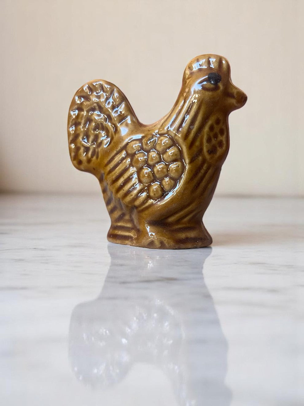 Brown Hen miniature