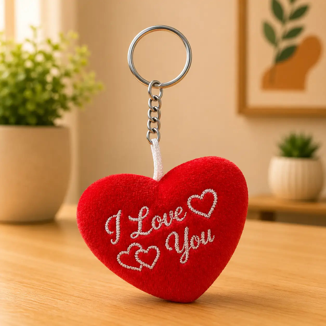 I Love You Keychain