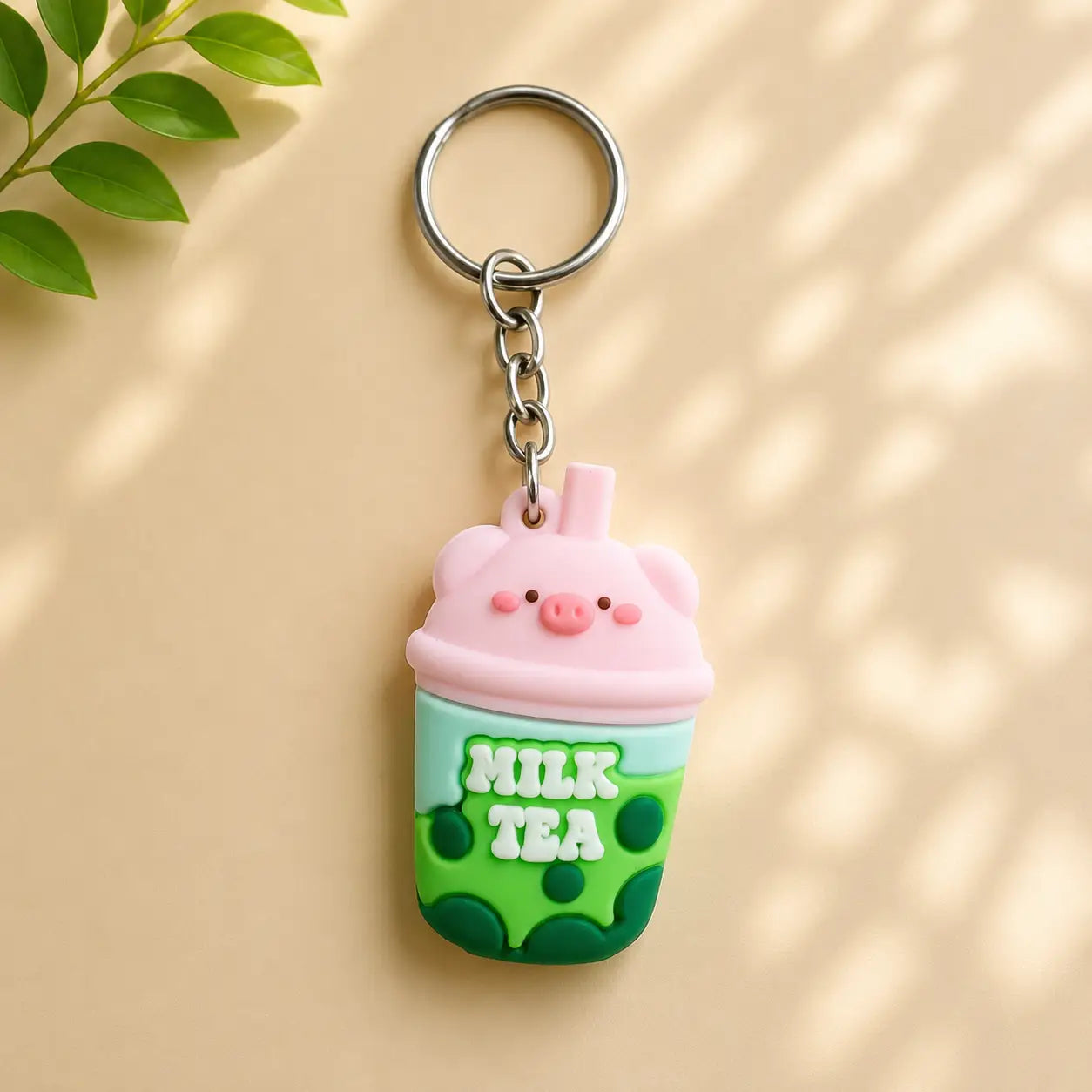 Milk Tea Keychain