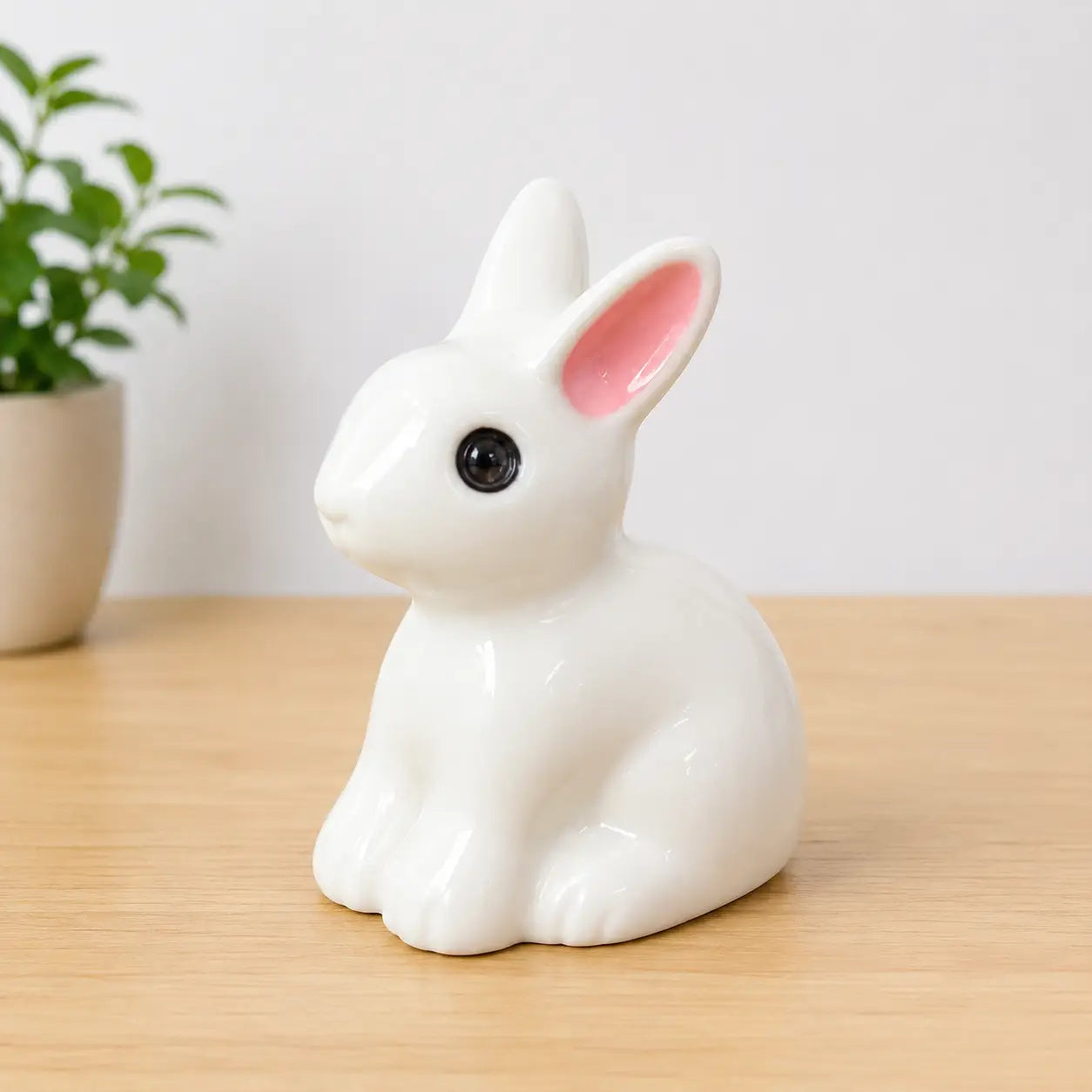 Cute White Rabbit Miniature