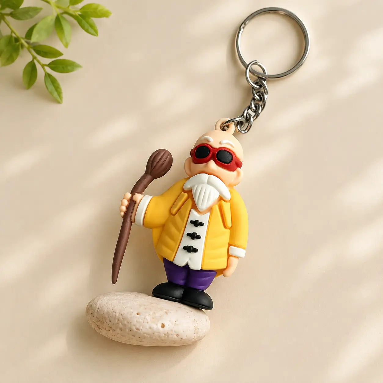Old Man Keychain