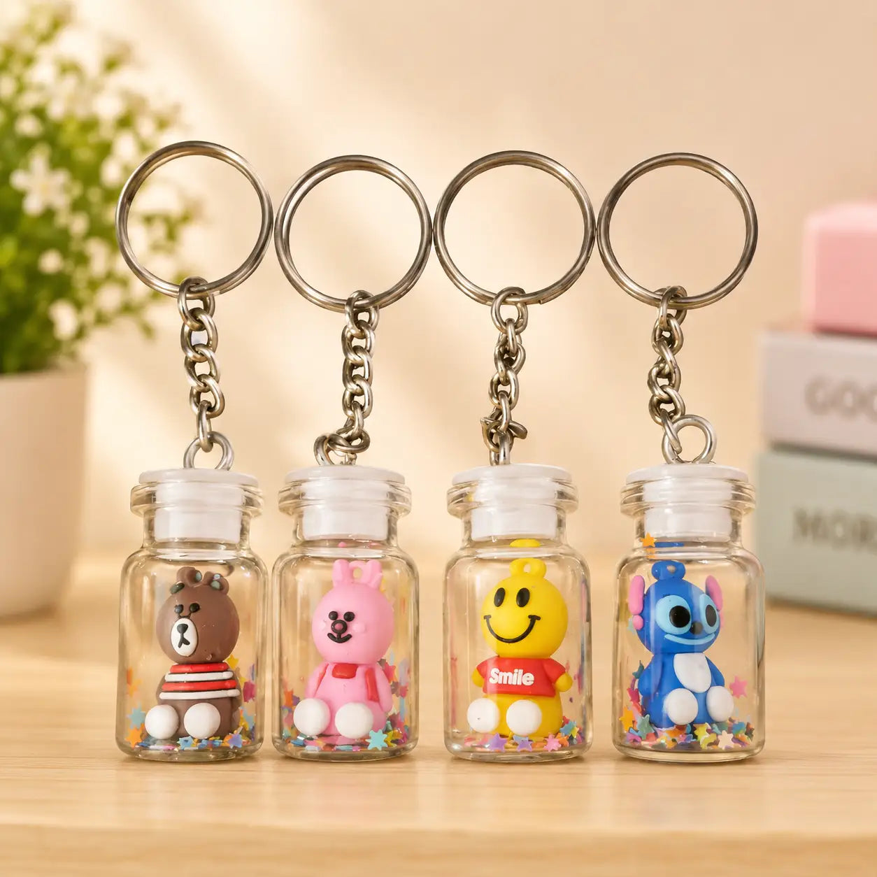 Panda Multicolour Keychain