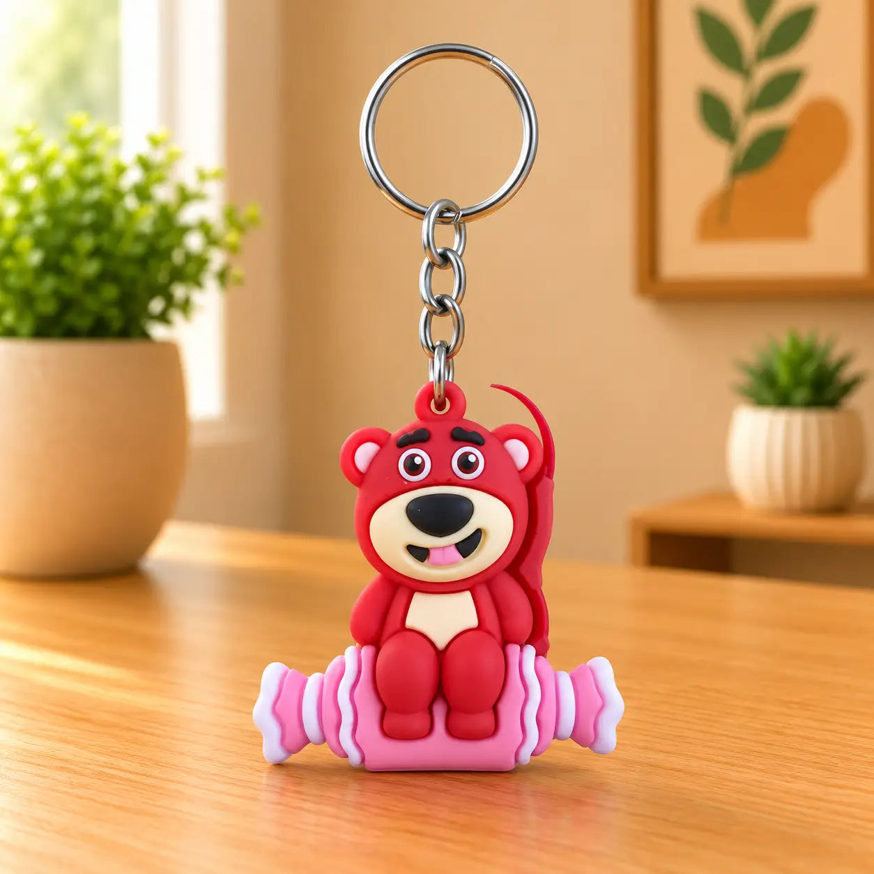 Pookie Bear Toffee Keychain