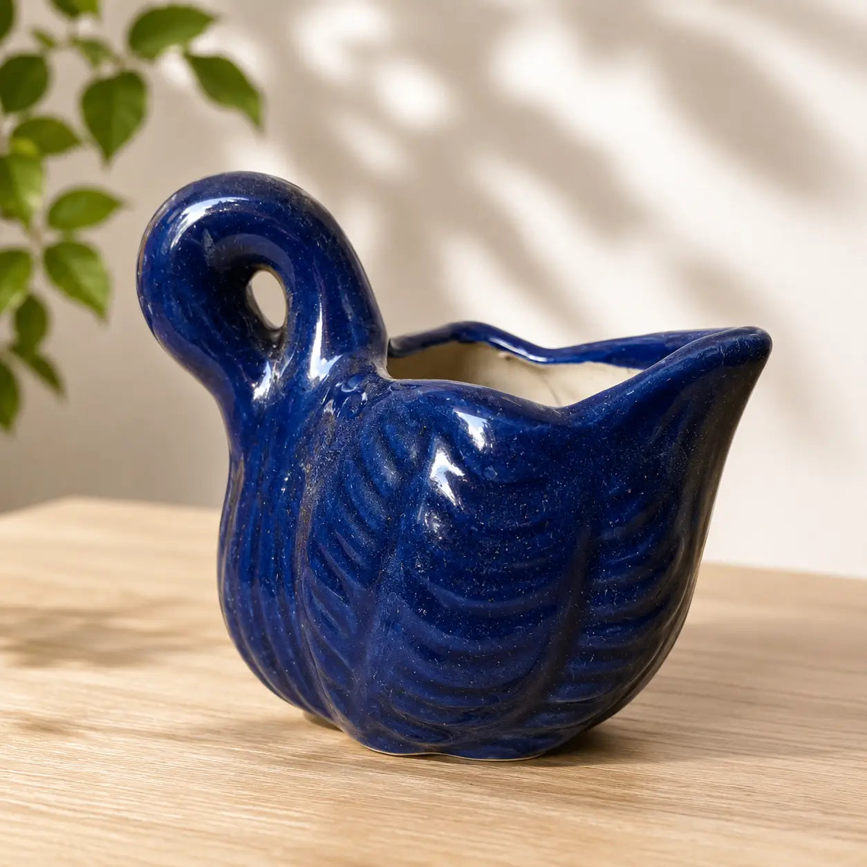 Purple Duck Decorative Figurine