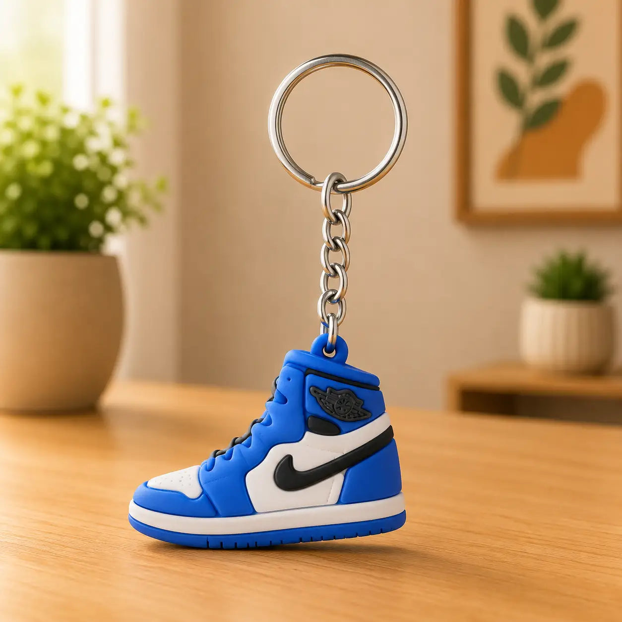 Purple Shoes Keychain