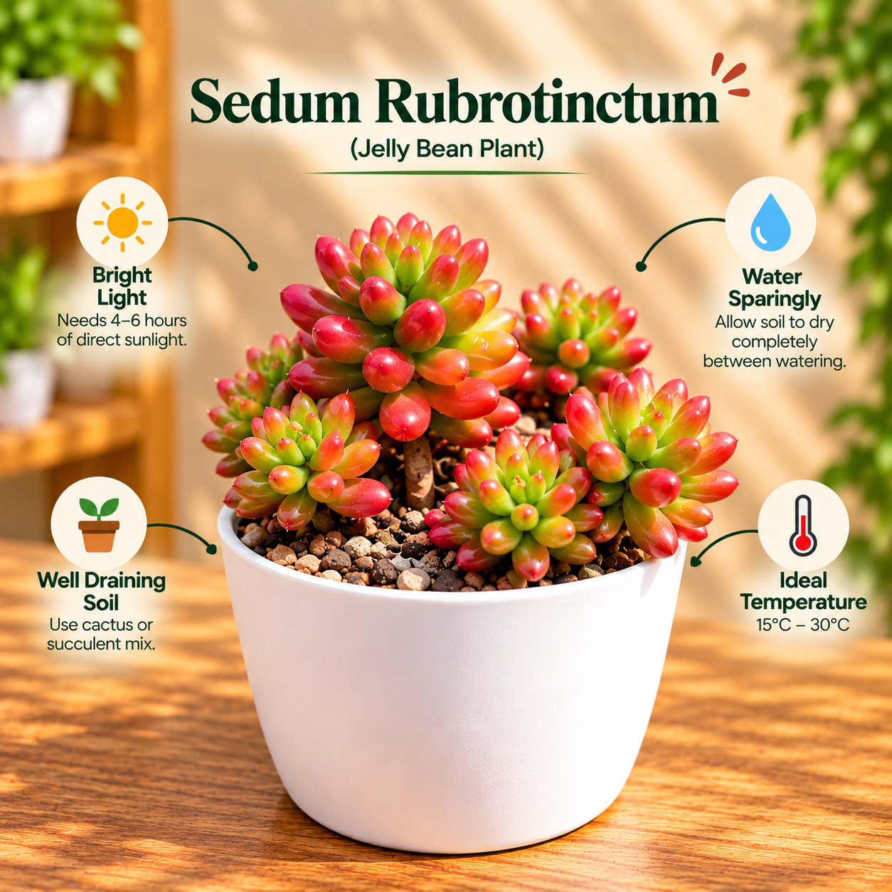 Color Pop Combo – Set of 3 Vibrant Succulent Plants – Nainital Succulents