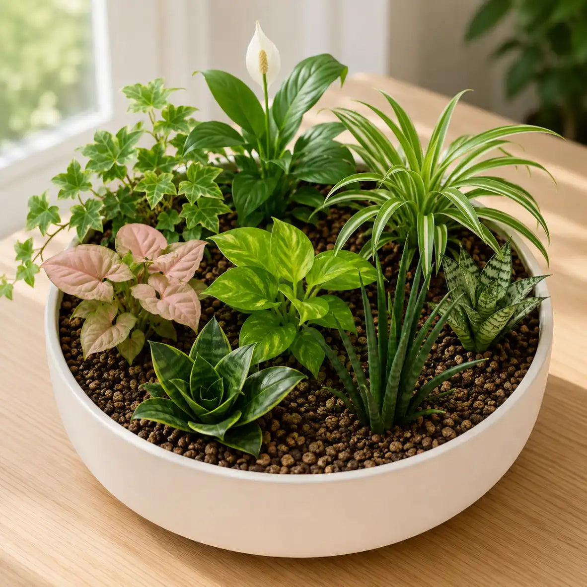Fresh Start Plant Pack – Set of 8 Live Indoor Plants by Nainital Succulents