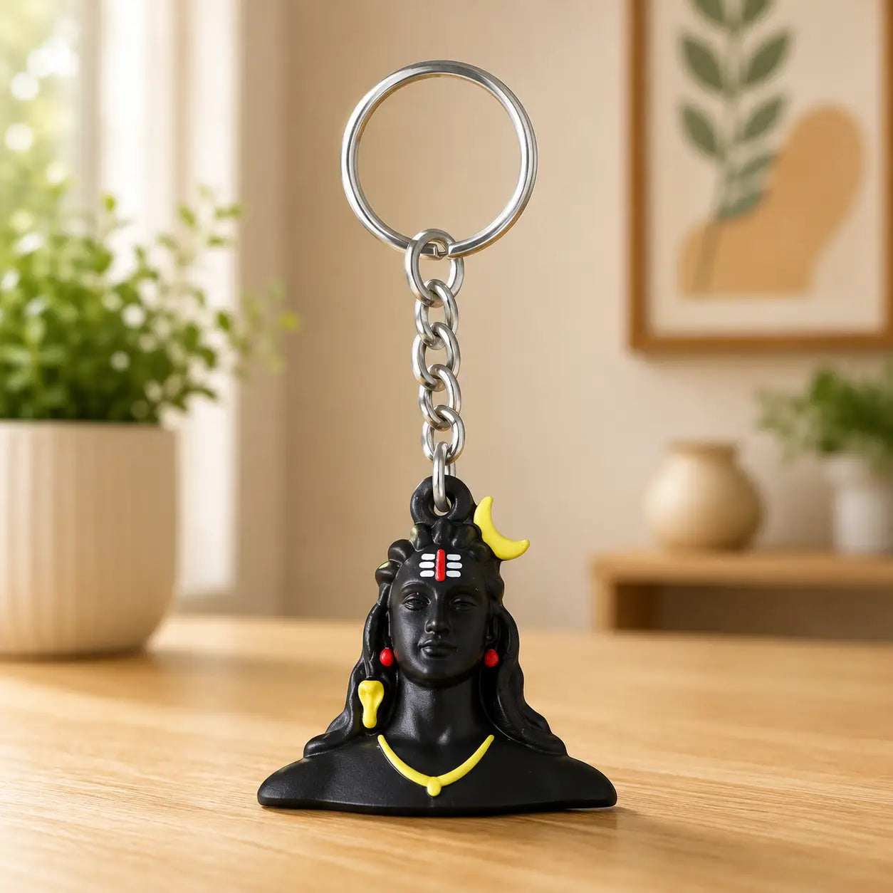 Shiv Isha Keychain