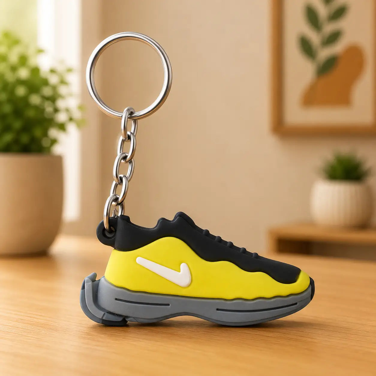 Small Yellow Shoes Keychain