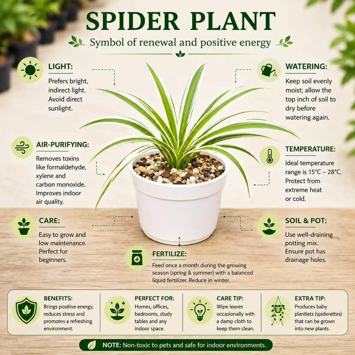 Fresh Start Plant Pack – Set of 8 Live Indoor Plants by Nainital Succulents