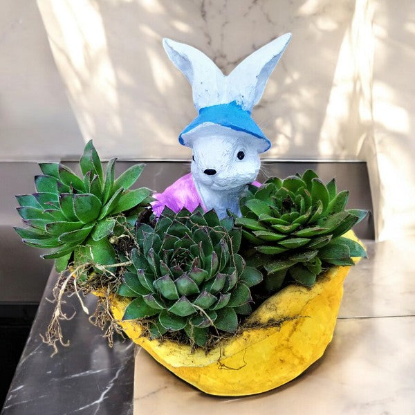 Rabbit Basket Planter