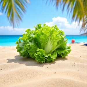 LETTUCE GREEN HYBRID SEEDS (40-50 seeds)