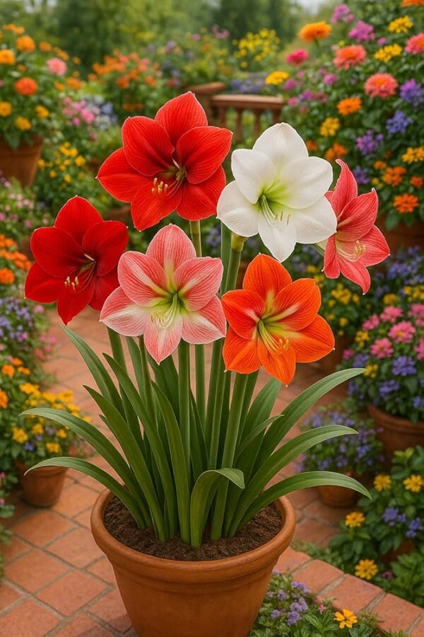 Amaryllis-lily-bulbs